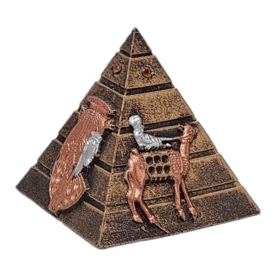 Imagem de Pirâmide Egito Mini Nefertiti Cleópatra Beduíno Esfinge 4,5c