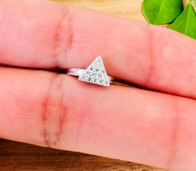 Imagem de Pircing Fake Triangulo  15 Zircônias
