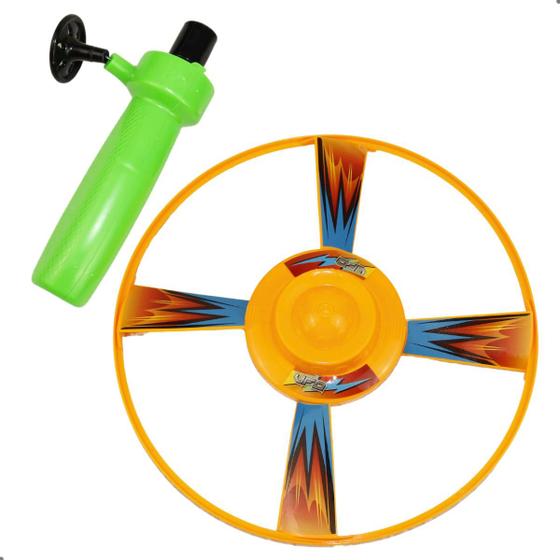 Imagem de Pirocoptero Lançador Disco Voador Brinquedo Infantil