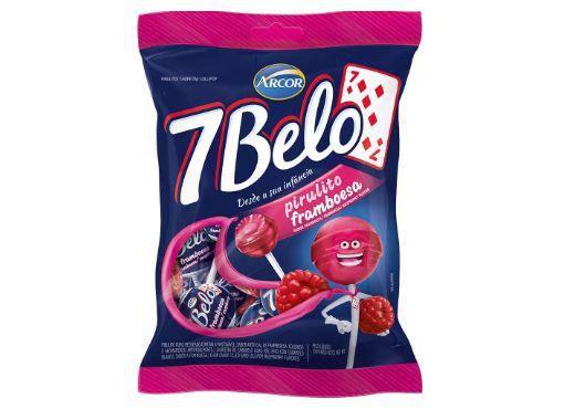 Imagem de Pirulito 7 Belo sabor framboesa Arcor 500g