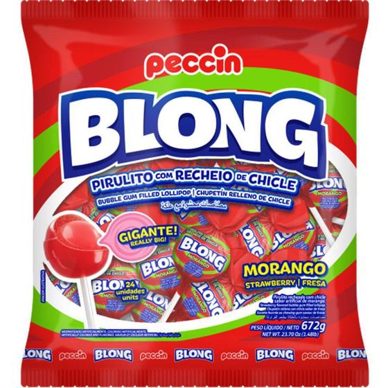 Pirulito BLONG SOUR Sortidos - 24un - Peccin Imagem de Pirulito BLONG SOUR Sortidos - 24un - Peccin