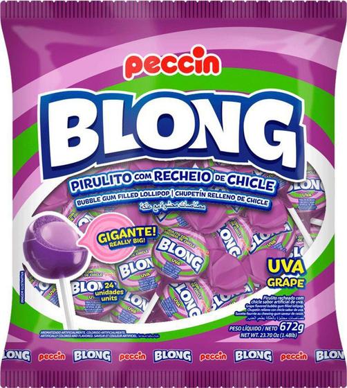 Imagem de Pirulito blong uva 672g peccin