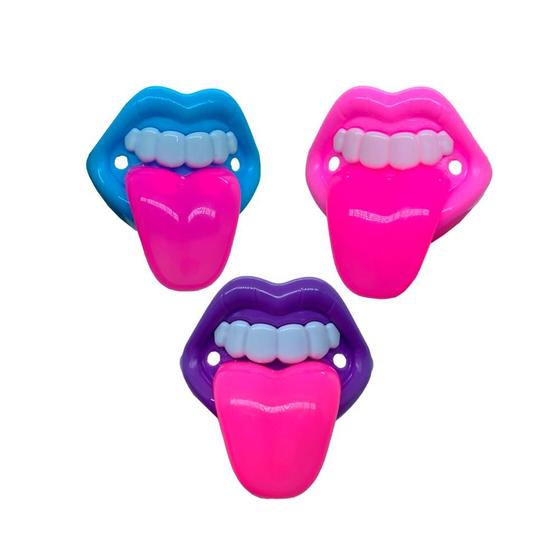 Imagem de Pirulito com boquinhas divertidas - Boca Medonha - Display com 24 unidades