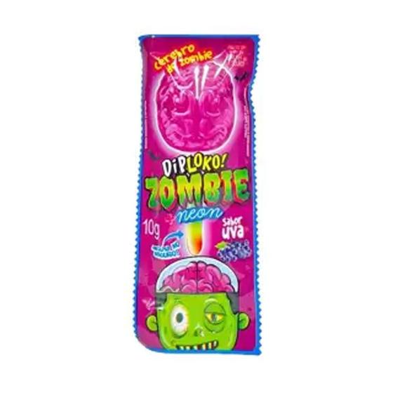 Imagem de Pirulito Dip Loko Neon Zombie 10g