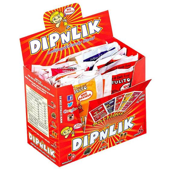 Imagem de Pirulito Dipnlik - Dip'n Link 8gr C/25un - Nutricandy