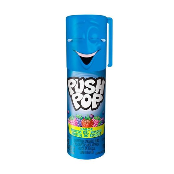 Imagem de Pirulito Sabor Frutos do Bosque Push Pop 14g