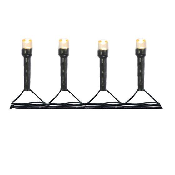 Imagem de Pisca 200 Led Macho Femea Fio Verde C/8 Func 220v Branco Quente 15m