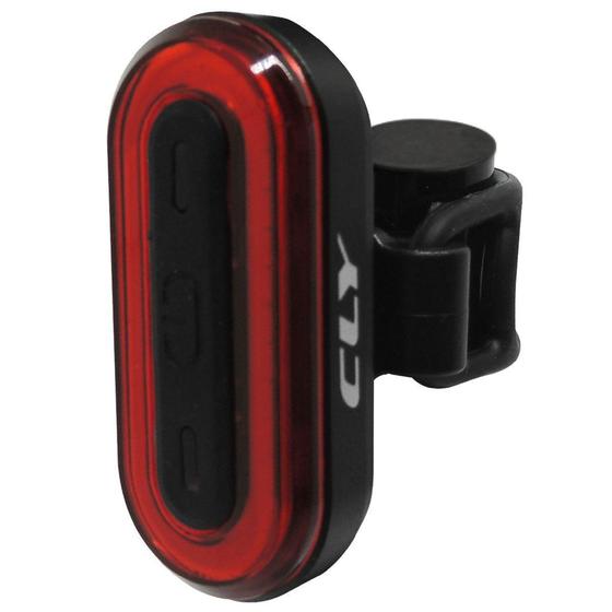 Imagem de Pisca Bicicleta Led Traseiro Cly Components 50 Lúmens Vermelho