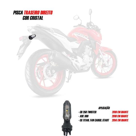 Imagem de Pisca Led Cb250f Twister Unidade