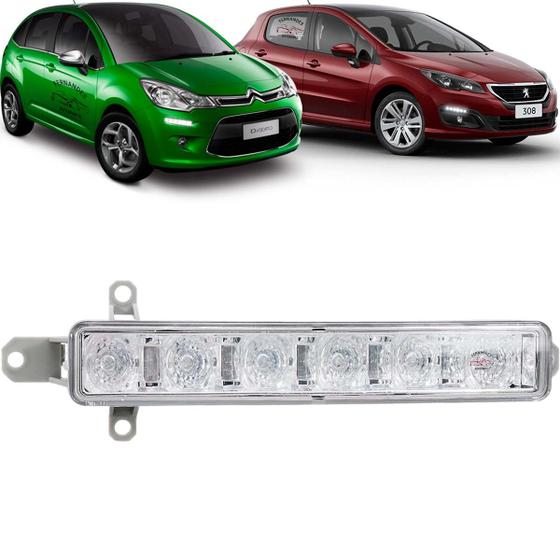 Imagem de Pisca Led Para-choque Dianteiro Citroen C3 Peugeot 308 408