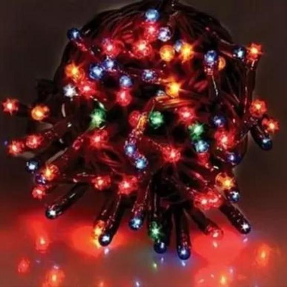Imagem de Pisca Pisca Arroz com 200 Leds 8F - Fio Verde 127V