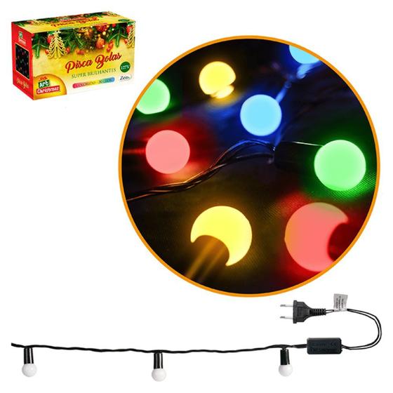 Imagem de Pisca Pisca Bolas 30 Leds 5M Coloridas