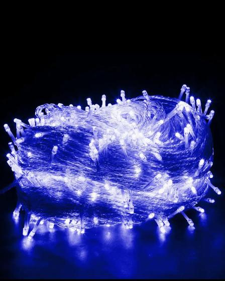 Imagem de Pisca Pisca Cordão 100 Leds 9m Decoração de Natal 110v