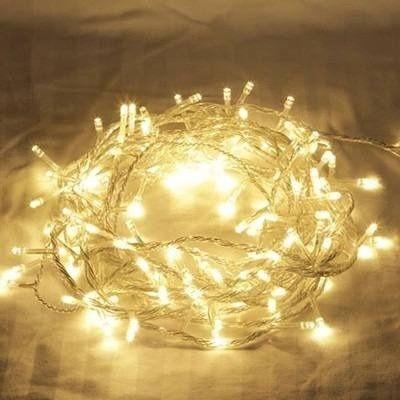 Imagem de Pisca Pisca de Natal 100 lâmpadas LED Branco Quente 7m 110v
