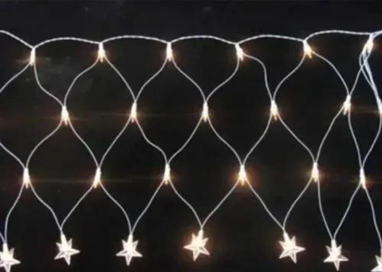 Pisca Pisca de Natal Cascata com Estrela na Ponta 120 Leds 8 Funções 4,5m Menor preço em Pisca Pisca de Natal Cascata com Estrela na Ponta 120 Leds 8 Funções 4,5m