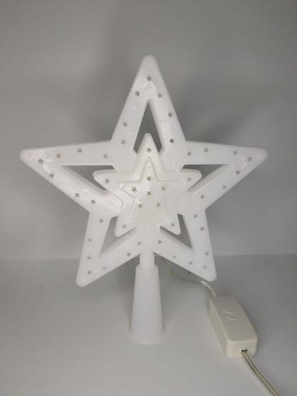 Imagem de Pisca Pisca Estrela Ponteira Color Bivolt Decoração Natal - Global