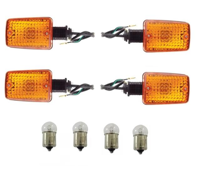 Imagem de Pisca Seta + Lâmpada Honda Titan 125 Cg Today Ml Turuna 4Pcs