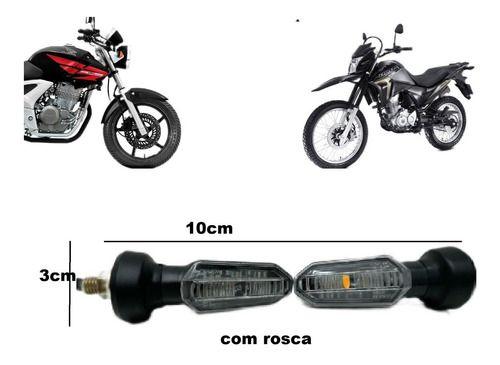 Imagem de Pisca Seta Led CB 250 Twister sequencial Universal C/ Parafuso Spencer