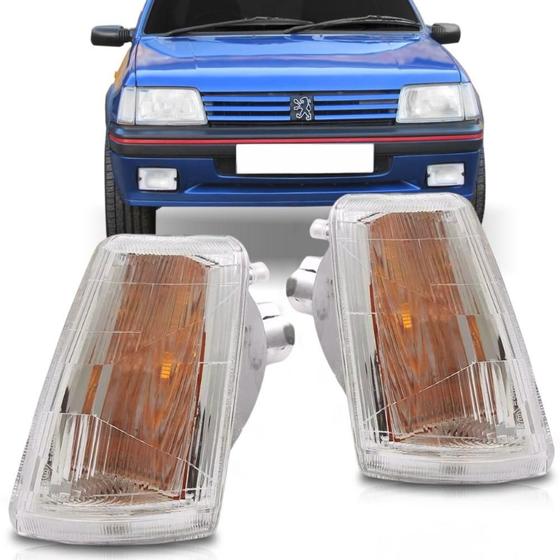 Imagem de Pisca Seta Peugeot 205 1990 1991 1992 1993 1994 Cristal