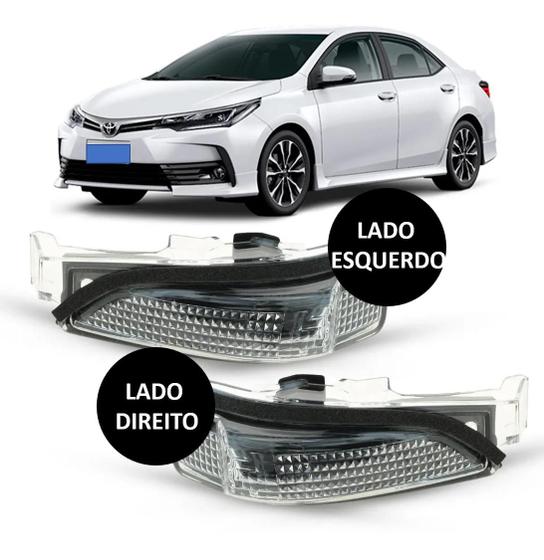 Pisca Seta Retrovisor Toyota Corolla 14 15 16 17 18 19 Menor preço em Pisca Seta Retrovisor Toyota Corolla 14 15 16 17 18 19