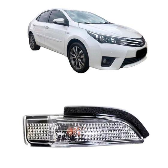 Pisca Seta Retrovisor Toyota Corolla 14 15 16 17 18 19 Orig. Fitam Lado Direito (passageiro) Menor preço em Pisca Seta Retrovisor Toyota Corolla 14 15 16 17 18 19 Orig. Fitam Lado Direito (passageiro)