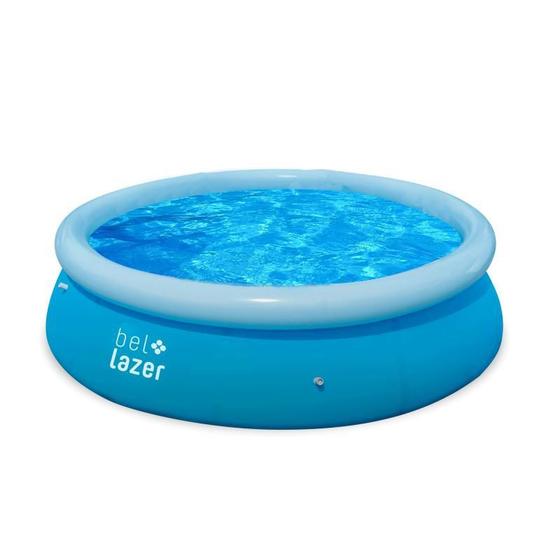 Imagem de Piscina Belfix Em Pvc Resistente 4600 Litros Borda Inflável