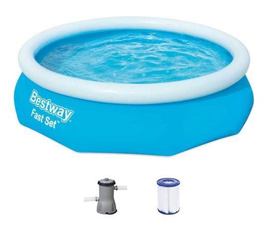 Imagem de Piscina Bestway 3800 Litros Inflável com Bomba Filtro 110v 57269