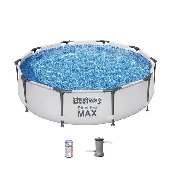 Imagem de Piscina Bestway 4678 Litros P Max Estrutural com Filtro 2006l/h 110V/220V Bestway