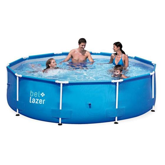 Piscina com Armação 5.000 Litros 305 x 76 CM 510000 BELFIX Menor preço em Piscina com Armação 5.000 Litros 305 x 76 CM 510000 BELFIX