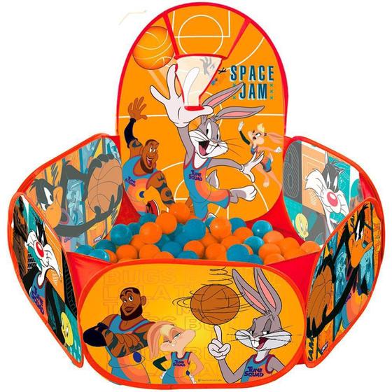 Imagem de Piscina de Bolinha Space Jam com 100 Bolinhas Zippy Toys