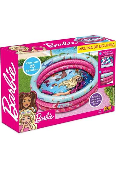 Imagem de Piscina De Bolinhas Da Barbie C/ 25 Bolinhas F00003 - Fun