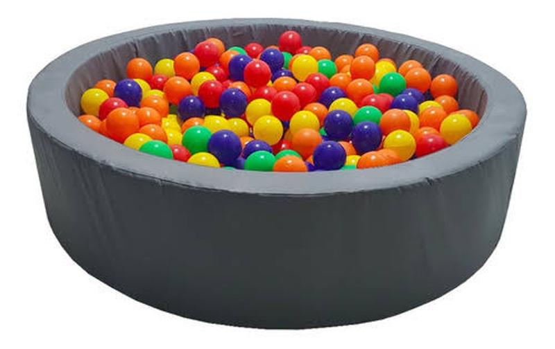 Imagem de Piscina de Bolinhas Espumada 1,10m  cores podem sofrer variações 