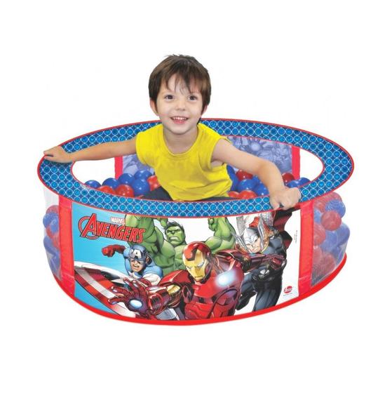 Imagem de Piscina De Bolinhas Infantil 100 Bolinhas - Os Vingadores