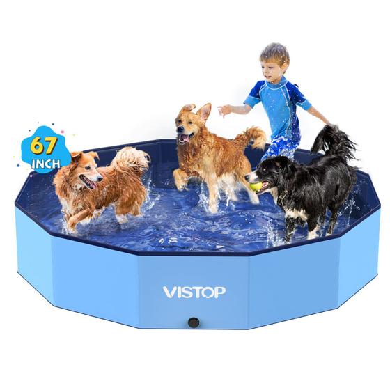 Imagem de Piscina dobrável para cães VISTOP Extra Large XXL para cães e crianças