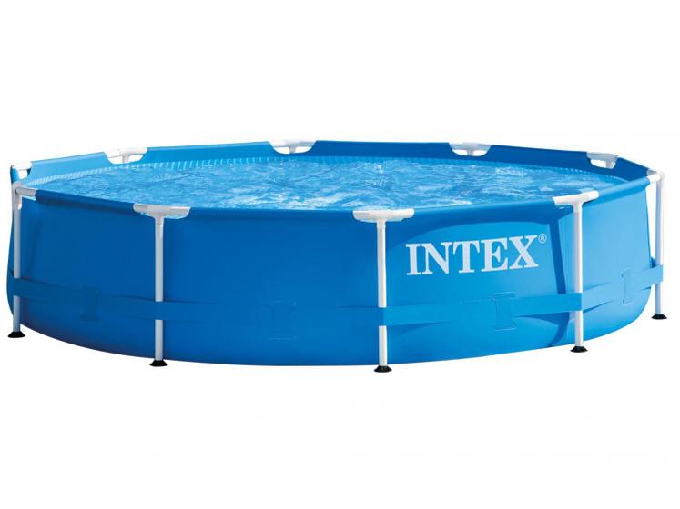 Piscina Estruturada Intex 4.485L Redonda Menor preço em Piscina Estruturada Intex 4.485L Redonda