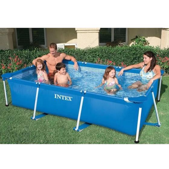 Imagem de Piscina Estrutural Retangular Intex 28270 1662 Litros 220cm