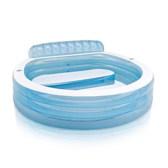 Imagem de Piscina Familiar Inflável Lounge Com Assento 590 Litros - Intex