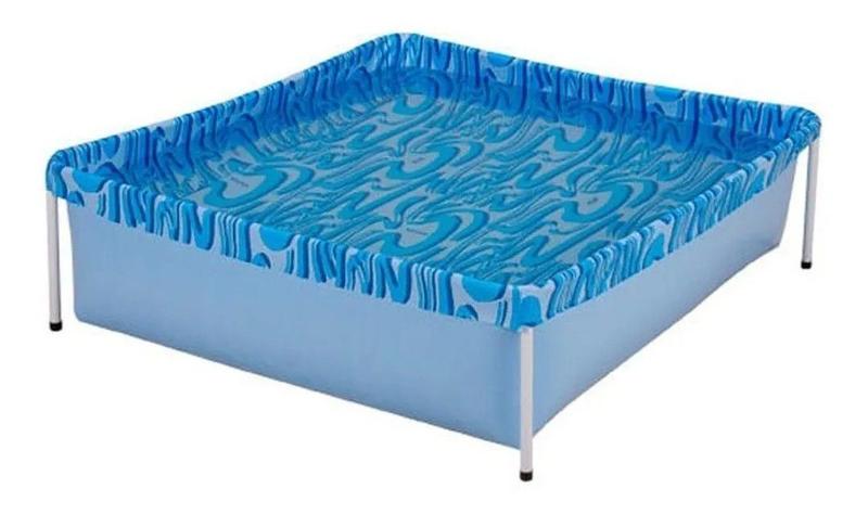 Piscina Infantil 400 litros Estrutural Azul Mor Menor preço em Piscina Infantil 400 litros Estrutural Azul Mor