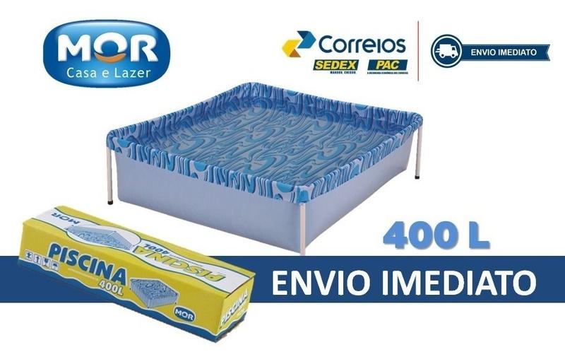 Imagem de Piscina Infantil Criança 400 Litros Aço Mor Oferta