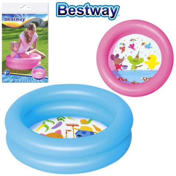 Piscina infantil Inflável banheira 2 anéis Bestway Menor preço em Piscina infantil Inflável banheira 2 anéis Bestway