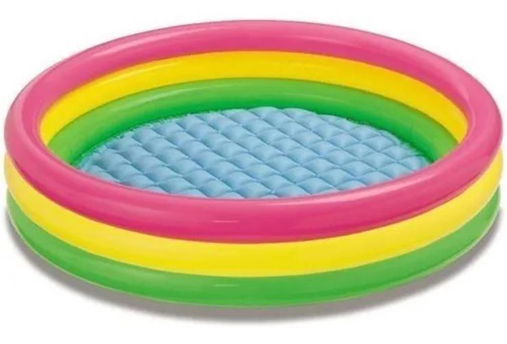 Imagem de Piscina Infantil Inflável Colorida Aprox. 120Cm 395 Litros