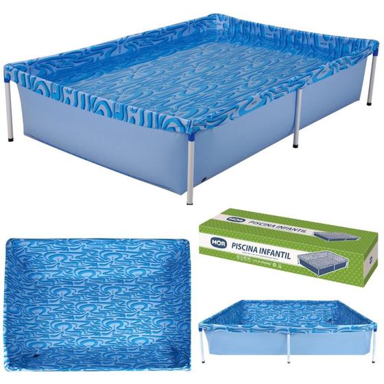 Piscina Infantil Mor Retangular Ferro 1000 Litros Menor preço em Piscina Infantil Mor Retangular Ferro 1000 Litros
