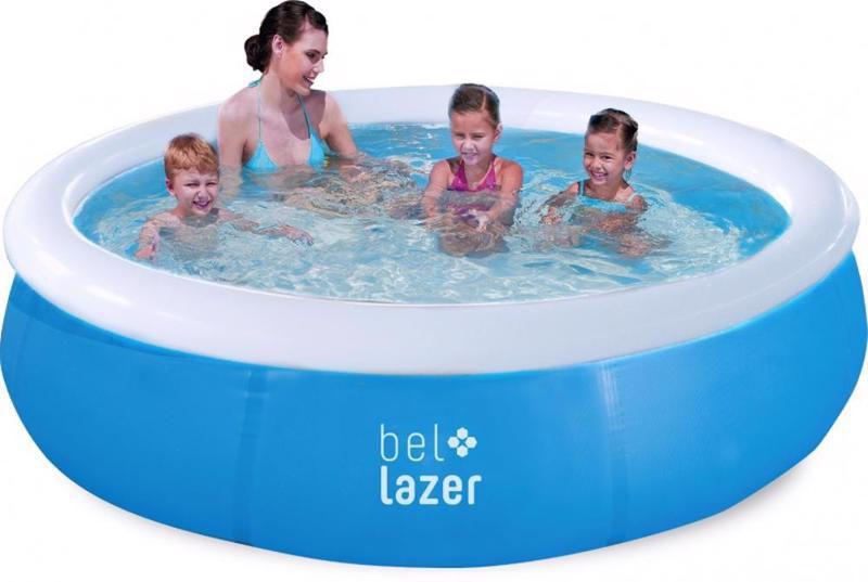 Imagem de Piscina Inflável 1000 Litros Poliéster Resistente Bel Lazer 168x51 100000