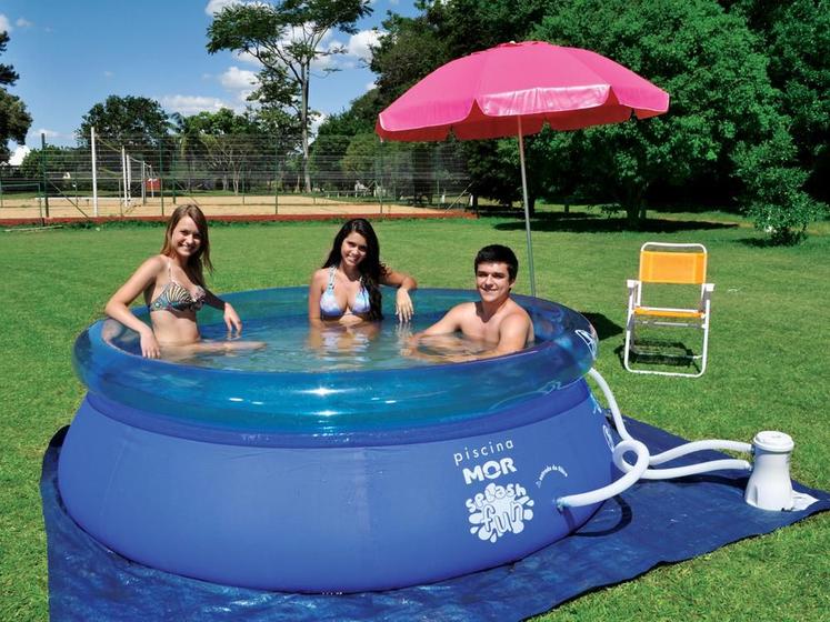 Imagem de Piscina Inflável 2400 Litros Splash Fun - Mor