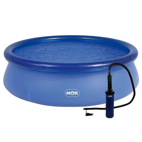 Piscina Inflável 4600 Litros Splash Fun Mor + Bomba Manual Menor preço em Piscina Inflável 4600 Litros Splash Fun Mor + Bomba Manual