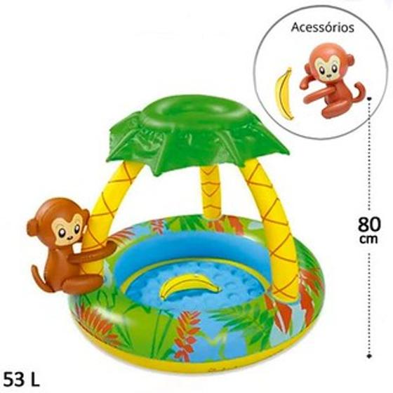 Imagem de Piscina Inflável 60l 60cm Arco íris   - 58727