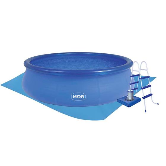 Piscina Inflável 9.000 Litros Combo 220V - MOR Imagem de Piscina Inflável 9.000 Litros Combo 220V