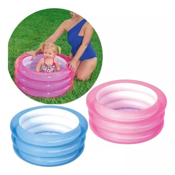 Imagem de Piscina Inflável Bebê Infantil 70cmx30cm 43 Litros Bestway