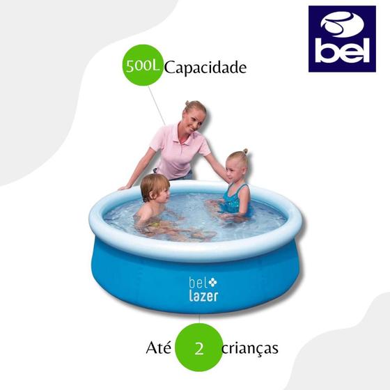 Imagem de Piscina Inflável Bel 500L - Azul