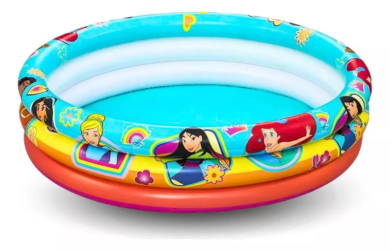 Imagem de Piscina Inflável Bestway Princesas Disney Infantil Feminina 200 Litros 91099